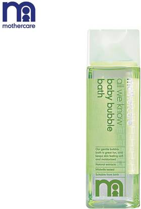 Mothercare All We Know Baby Bubble Bath|Gentle Formula Keep Skin Feeling Soft & Moisturised
