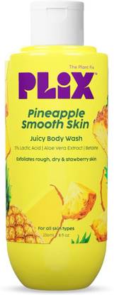 The Plant Fix Plix Pineapple 5% Lactic Acid Exfoliating Body Wash For All Skin Types