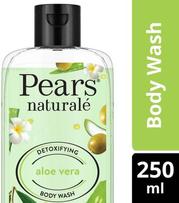 Pears Naturale Detoxifying Aloe Vera Body Wash,Paraben Free Shower Gel