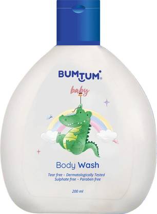 BUMTUM Baby Bodywash, No Tear, Paraben & Sulfate Free Top to Toe Wash