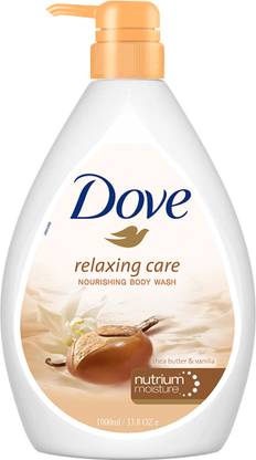 DOVE Relaxing Shea Butter Body Wash with Vanilla for Soft Skin, Soothing Scent (1000 ml) deal from flipkart DOVE Relaxing Shea Butter Body Wash with Vanilla for Soft Skin, Soothing Scent (1000 ml) deal from flipkart