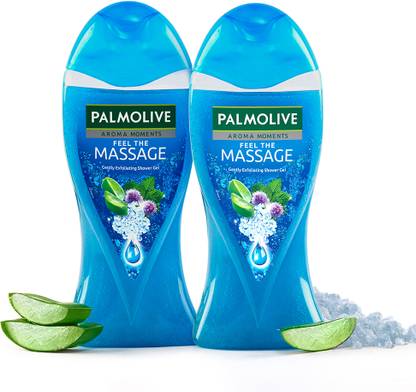 PALMOLIVE Aloevera & Thermal Minerals Feel The Massage Body Wash Combo Pack