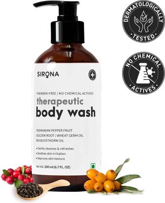 SIRONA Natural Anti Fungal Therapeutic Body Wash for Men & Women