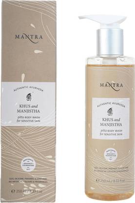 MANTRA Khus and Manjistha Pitta Body Wash for Sensitive Skin | Best For Summer Season
