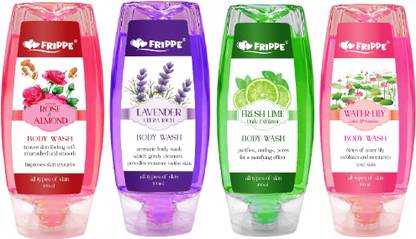 FRIPPE Body Wash with 4 Different Fragrances