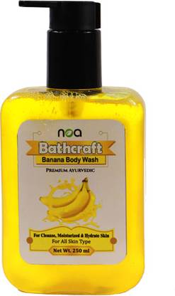 NOAINV Ayurvedic Body Wash ,Banana Body Wash, Daily Cleanser Body Wash