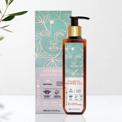 Nature Code Foaming Shower Gel Body Wash For Soft & Smooth Skin