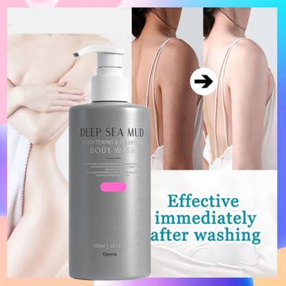 Qwera Deep Sea Mud Goat Milk Whitening Shower Gel