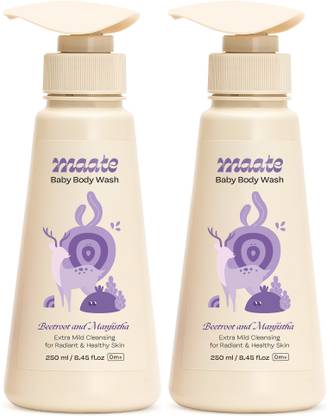 MAATE Baby Body Wash | Soft & Supple Baby Skin with Extra Mild Natural Baby Wash