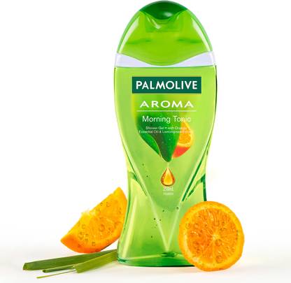 PALMOLIVE Orange Essential Oil & Lemongrass Aroma Morning Tonic, Brightening Body Wash  (250 ml) at Rs. 101