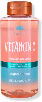 Tree Hut Vitamin C Body Wash Nourishing & Moisturizing Foaming Gel Paraben Free