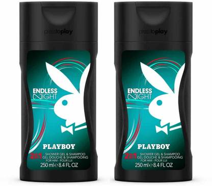 PLAYBOY Endless Night Shower Gel Combo For Men (250ml each) Pack of 2