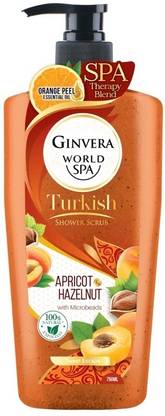 Ginvera World Spa Turkish Shower Scrub Apricot & Hazelnut