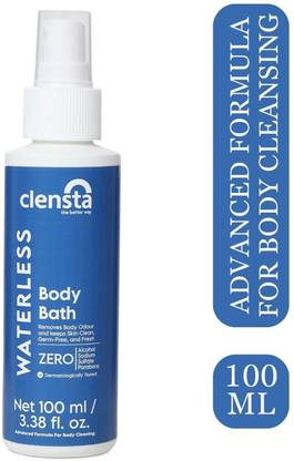 Clensta Waterless Body Bath|Use While Hiking, in Higher Altitudes,for Bedridden Patients