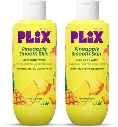 The Plant Fix Plix Pineapple 5% Lactic Acid Exfoliating Body Wash For All Skin Types