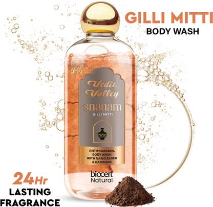 Vedic Valley Body Wash Geeli Mitti Certified Natural
