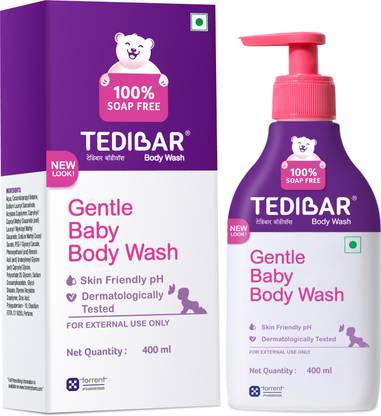 Tedibar Gentle Soothing Moisturising Baby Body Wash | 100% Soap Free | Skin Friendly pH