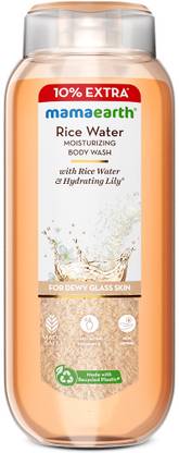 Mamaearth Rice Water Moisturizing Body Wash with Rice Water & Hydrating Lily Scent