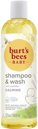Burt's Bees Baby Shampoo & Wash, Calming Tear Free Baby Soap