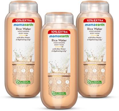 Mamaearth Rice Water Moisturizing Body Wash with Rice Water & Hydrating Lily Scent