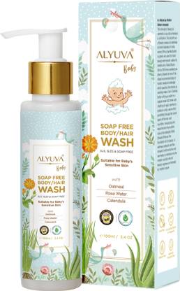 ALYUVA Baby Soap Free Body/Hair Wash