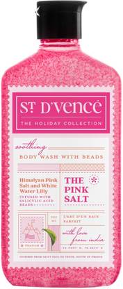 ST. D'VENCÉ Himalayan Pink Salt Salicylic Acid Body Wash with White Water Lily