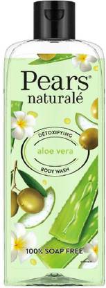 Pears Naturale Detoxifying Aloe Vera Body Wash,Paraben Free Shower Gel