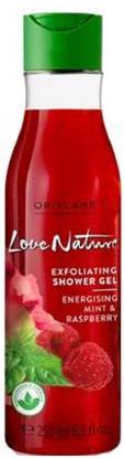 Oriflame Sweden Love Nature Exfoliating Shower Gel Energising Mint & Raspberry