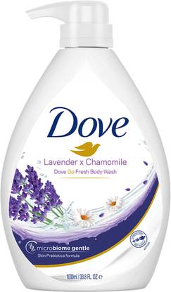 DOVE Lavender & Chamomile Go Fresh Body Wash with Relaxing Floral Scent (1000 ml) deal from flipkart DOVE Lavender & Chamomile Go Fresh Body Wash with Relaxing Floral Scent (1000 ml) deal from flipkart