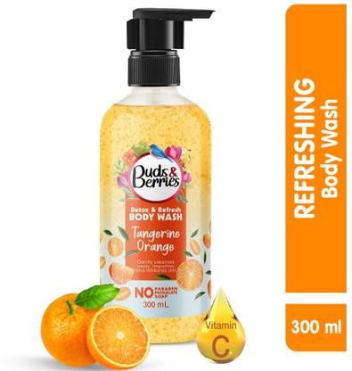 Buds & Berries Detox & Refresh Orange Vitamin C Body Wash