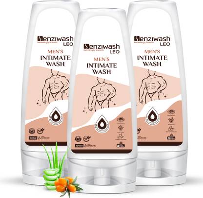 senziwash Leo Intimate Wash For Men |pH Balanced |Aloe Vera |Prevents Itching & Bad Odor