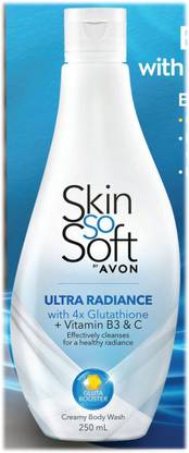 AVON Skin So Soft Ultra Radiance Creamy Body Wash