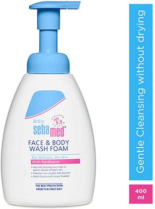 Sebamed Baby Bath Face & Body Wash Foam