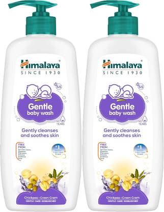HIMALAYA GENTLE BABY WASH 600ML ( Pack of 2 )