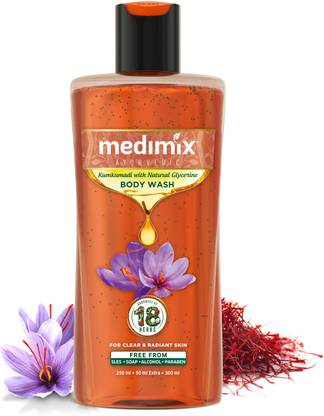 MEDIMIX Ayurvedic Body Wash Kumkumadi with Natural Glycerine