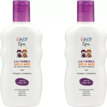 BIRONZA Baby Spa 2-IN-1 Bubble Bath & Wash With NO-TEARS FORMULA
