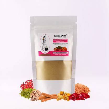 Rashee Cares Rashee Herbal Baby Bath Powder For Delicate Skin