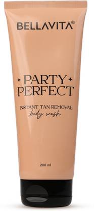 BELLAVITA Party Perfect 2-in-1 Body Wash | Instant Tan Removal|Instant Brightening