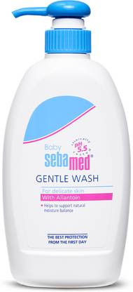 Sebamed Baby Gentle Wash|pH 5.5|Baby Body Wash|Soap Free|Tear Free