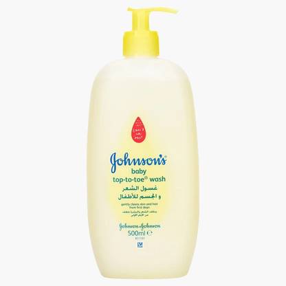 JOHNSON'S Top To Toe Wash MADE IN UAE 500 ML