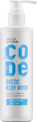 Wild Stone CODE ARTIC Body Wash with Mentha Piperita Leaf Extract |Deep Cleansing & Calming