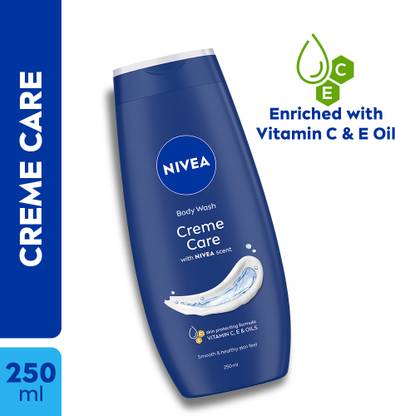 NIVEA Women Body Wash, Creme Care Shower Gel for Soft Skin