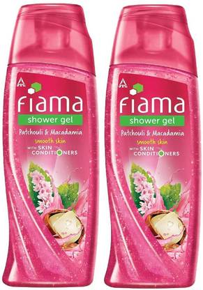 FIAMA Patchouli & Macadamia Shower Gel Each 250ml Pack of 2