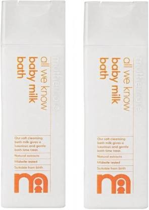 Mothercare All We Know Baby Milk Bath - 300 ml X 2