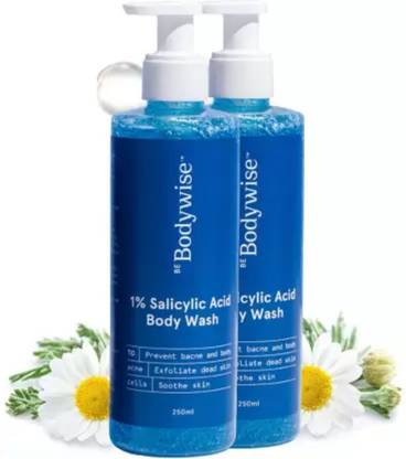 Be Bodywise 1% Salicylic Acid Body Wash | Prevents Body Acne | SLS, Paraben free Shower Gel
