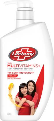 LIFEBUOY BODY WASH TOTAL10 | Advanced Germ Protection and Cleanliness
