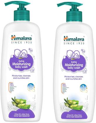 HIMALAYA Extra Moisturizing Baby Wash With Olive Oil & Aloevera