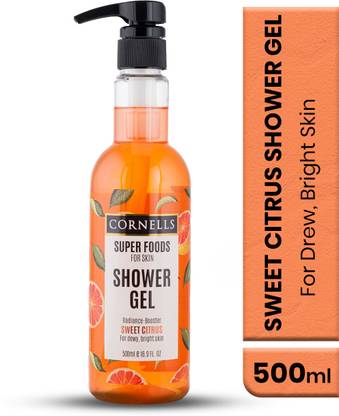 CORNELLS Sweet Citrus Shower Gel For Dewy & Bright Skin