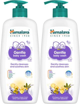 HIMALAYA GENTLE BABY WASH 400ML ( Pack of 2 )