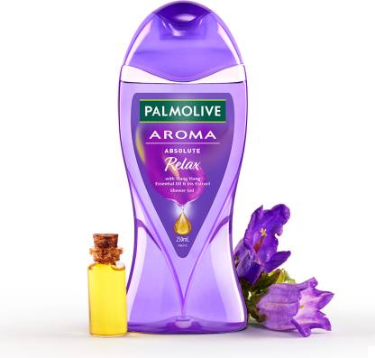 PALMOLIVE Iris & Ylang Ylang Essential Oil Aroma Absolute Relax, Moisturizing Body Wash